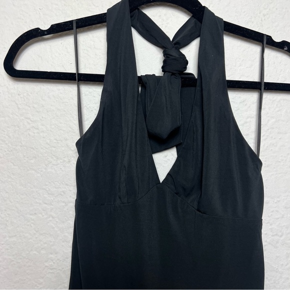 Abercrombie & Fitch Body Contour V Neck Halter Top Dress - Picture 7 of 7